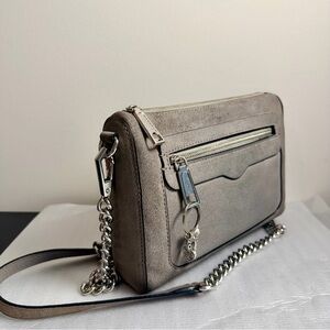 Rebecca  Minkoff Elegant Gray Suede Women's